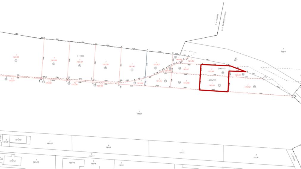Ideálny pozemok na rodinný dom, 574 m², pri Prešove
