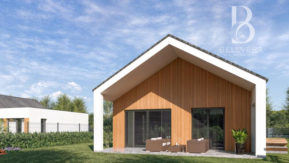 Pozemok 673 m²  s IS na výstavbu  bungalovu v Kojaticiach