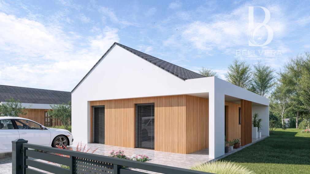 Pozemok 673 m²  s IS na výstavbu  bungalovu v Kojaticiach